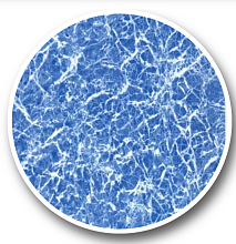 Folie ELBE SBG SUPRA 1,6 mm Marble Blue šíře 1,65m (mramor - 920/20)