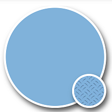 Fólie ELBE Elite 1,5mm - Blue Sky šíře 1,65m (světle modrá-602)