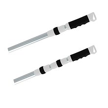 Teleskopická tyč NEW 1,8-3,6m Black