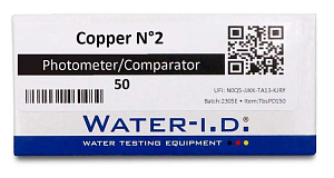 Tablety pro Poollab Copper č.2 (měď) (10 tabl.)