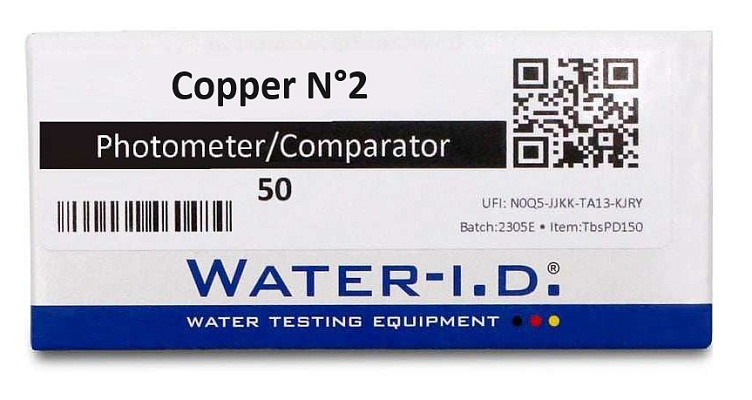 Tablety pro Poollab Copper č.2 (měď) (10 tabl.)