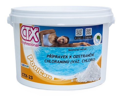 CTX 23 granulát k odstranění chloramínu 5kg