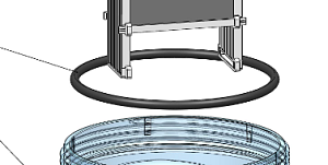 Těsnění cely Zelia ZLT EPDM (107,32x5,33mm)