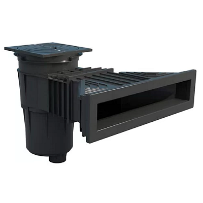 Skimmer SLIM Antracit (RAL7016)