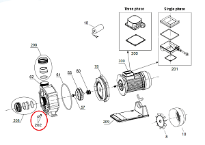 Vypouštěcí zátka čerpadla NEW CONTRA