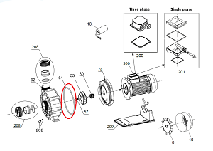Těsnění těla New Contra