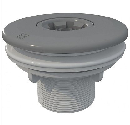 Vratná tryska pro plastový bazén Šedá (RAL7004)