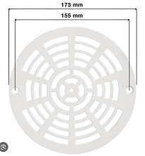 Mřížka dnové výpusti Emaux