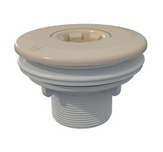 Vratná tryska pro fóliové bazény Slonová kost