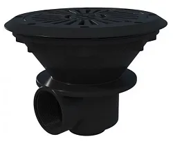 Dnová výpust kulatá 210mm Antracit RAL 7016