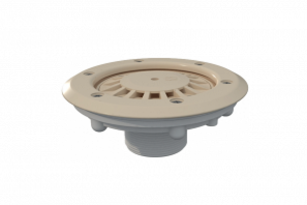 Dnová tryska regulovatelná do fólie Slonová kost RAL1015