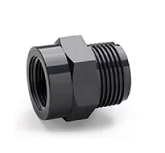 Přch.nipl závitový vnitř./vněj. Závit d1 1/2x1/2 PVC PN16