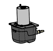 Dávkovací čerpadlo komplet vč. hadičky a sacího koše Mr.Pure