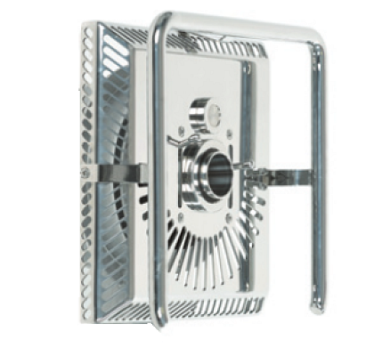 Maska 1-tryskového čtvercového protiproudu s piezo.