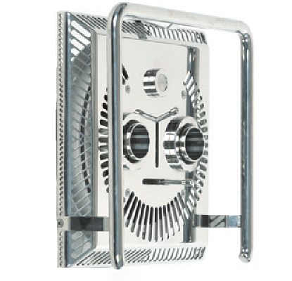 Maska 2-tryskového čtvercového protiproudu s piezo.