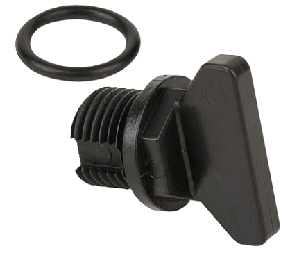 Zátka 6-ti cestného ventilu TOP SS (místo manometru)