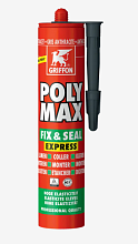 POLY MAX FIXaSEAL EXPRESS montážní lepidlo - čirý