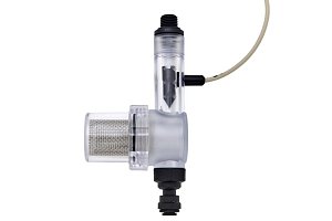 Detektor průtoku elektronický s filtrem (závit)