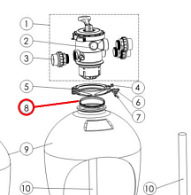 Těsnění ventilu TOP VF
