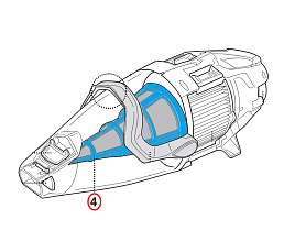 Náhradní kónický filtr pro vysavač BWT PK GIANT