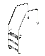 Schody 4 st. Model 1000