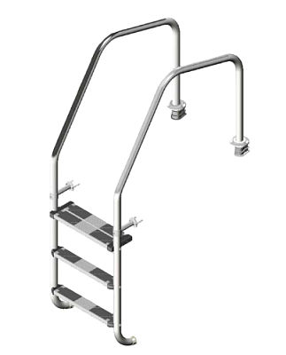 Schody 4 st. Model 1000