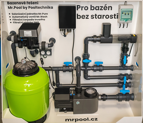 Technologická stěna Mr.Pool SMG500, IP20, MPS14PRE, Mr.Wash