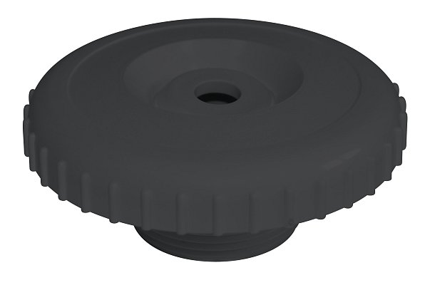 Vtoková tryska - krytka - antacit 12 mm