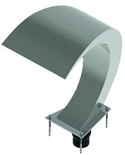 Vodní chrlič Had 380 AISI 316 lesk DOMESTIC