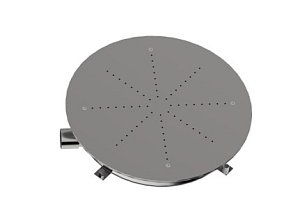 Dnová masáž kruhová (keramika) AISI 316, 300mm