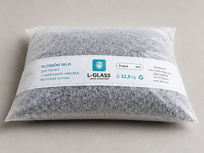 Filtrační sklo L-GLASS 0,6-1,2mm 12,5kg
